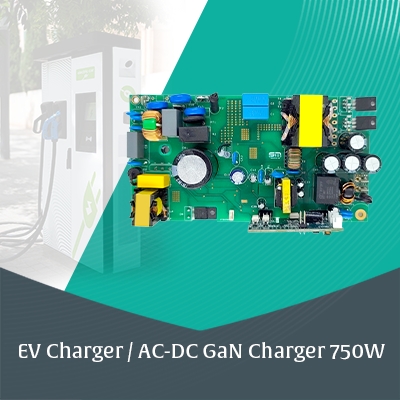 EV CHARGER / AC-DC GAN CHARGER 750W
